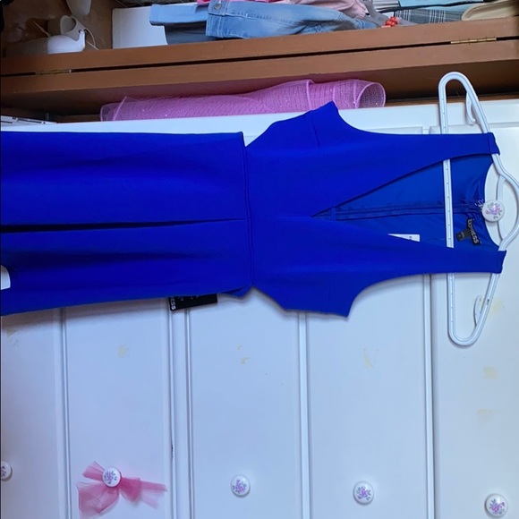 NWT Blue Express Dress - Picture 2 of 4